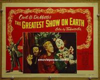 D199 GREATEST SHOW ON EARTH lobby card #4 '52 James Stewart