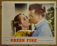 D200 GREEN FIRE lobby card #4 '54 Grace Kelly, Granger