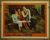 D214 GYPSY lobby card #1 '62 Russell, Natalie Wood