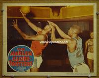 D223 HARLEM GLOBETROTTERS lobby card #8 '51 black basketball!
