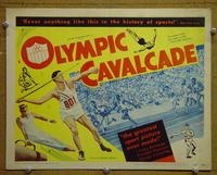 C430 OLYMPIC CAVALCADE title lobby card '48 sports