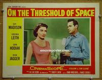 D634 ON THE THRESHOLD OF SPACE lobby card #2 '56 Air Force!