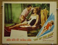 D644 OUT OF THE BLUE lobby card #7 '47 sexy Virginia Mayo