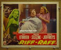 D759 RIFF-RAFF lobby card #5 '47 Ann Jeffreys film noir!