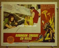 D770 ROBINSON CRUSOE ON MARS lobby card #6 '64 Mantee