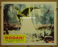 D773 RODAN lobby card #8 '56 Ishiro Honda, sci-fi