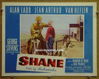 D838a SHANE lobby card #5 '53 best card, Shane & Joey!