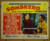 D882 SOMBRERO lobby card #6 '53 MGM all-star musical