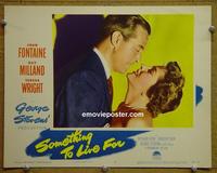 D883 SOMETHING TO LIVE FOR lobby card #7 '52 Joan Fontaine