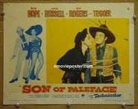 D885 SON OF PALEFACE lobby card #5 '52 Jane Russell, Bob Hope
