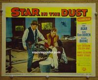 D910 STAR IN THE DUST lobby card #2 '56 John Agar