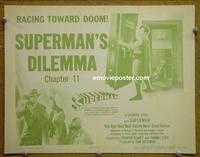 C529b SUPERMAN Chap 11 title lobby card 48 1st Superman serial!