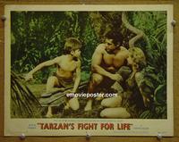 D962 TARZAN'S FIGHT FOR LIFE lobby card #6 '58 Gordon Scott