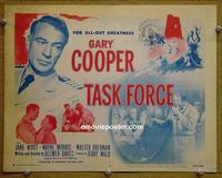 C541 TASK FORCE title lobby card R56 Gary Cooper,Jane Wyatt