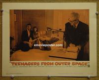 D971 TEENAGERS FROM OUTER SPACE lobby card #4 '59 wild!