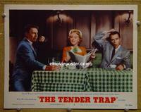 D974 TENDER TRAP lobby card #2 '55 Sinatra, Debbie Reynolds