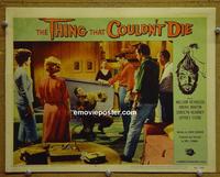 E003 THING THAT COULDN'T DIE lobby card #8 '58 cool!