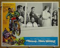 E004 THING WITH 2 HEADS lobby card #5 '72 Milland