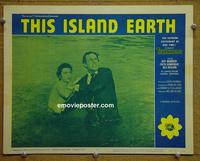 E007 THIS ISLAND EARTH lobby card #3 R64 Morrow