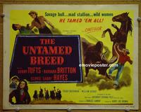 C576 UNTAMED BREED title lobby card '48 Sonny Tufts