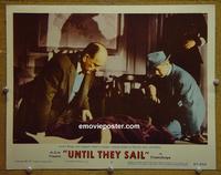 E061 UNTIL THEY SAIL lobby card #3 '57 Robert Wise