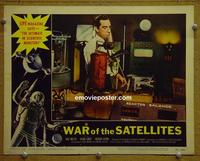 E095 WAR OF THE SATELLITES lobby card #4 '58 Corman