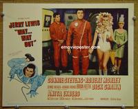 E101 WAY WAY OUT lobby card #3 '66 Jerry Lewis