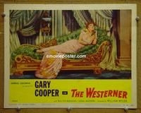 E109 WESTERNER lobby card #6 R54 Gary Cooper