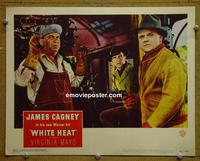 E128 WHITE HEAT lobby card #2 '49 James Cagney, Mayo