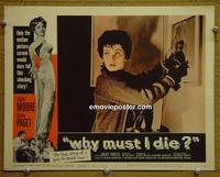 E137 WHY MUST I DIE lobby card #7 '60 Terry Moore