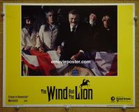 E144 WIND & THE LION lobby card #5 '75 Brian Keith