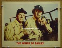 E148 WINGS OF EAGLES lobby card #8 '57 John Wayne