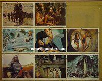 F067 BENEATH THE PLANET OF THE APES 8 lobby cards '70 Franciscus