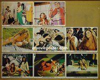 F073 BEYOND THE VALLEY OF THE DOLLS 8 lobby cards '70 Russ Meyer