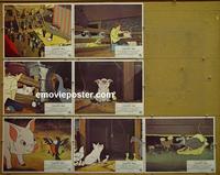 F654 CHARLOTTE'S WEB 7 lobby cards '73 animated classic