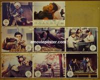 F108 CHARLY 8 lobby cards '68 Cliff Robertson, C. Bloom