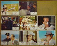 F112 CHINATOWN 8 lobby cards '74 Jack Nicholson, Dunaway