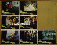 F661 DIAMONDS ARE FOREVER 7 lobby cards '71 Sean Connery