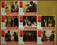 F270 IN THE HEAT OF THE NIGHT 8 lobby cards '67 Sidney Poitier