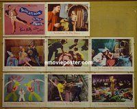 F272 INVITATION TO THE DANCE 8 lobby cards '57 Gene Kelly