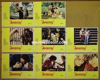 F282 JEREMY 8 lobby cards '73 Robby Benson, basketball!