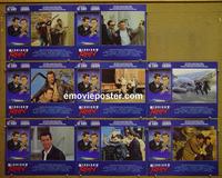 F367 MIDNIGHT RUN 8 lobby cards '88 Robert De Niro, Charles Grodin
