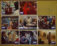 F378 MOSCOW ON THE HUDSON 8 lobby cards '84 Russian Robin Williams!