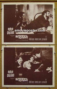 G019 MR TOPAZE 2 lobby cards '62 Peter Sellers