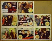 F388 MY TRUE STORY 8 lobby cards '51 betrayed by a dame!