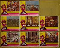 F409 OH WHAT A LOVELY WAR 8 lobby cards '69 WWI !