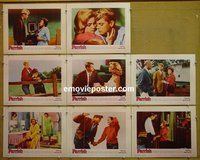F423 PARRISH 8 lobby cards '61 Troy Donahue, Colbert