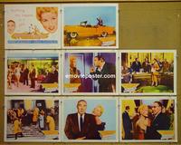 F511 SOLID GOLD CADILLAC 8 lobby cards '56 Judy Holliday