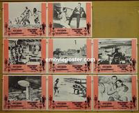 F555 THUNDERBALL/YOU ONLY LIVE TWICE 8 lobby cards '71