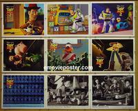 F641 TOY STORY 2 9 lobby cards '99 Tom Hanks, Tim Allen